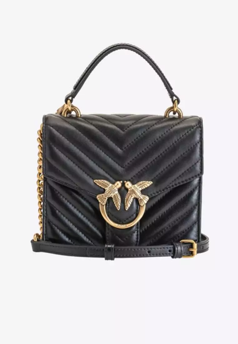 Buy Pinko Mini Love Bag Top Handle V Quilt 2024 Online ZALORA Singapore