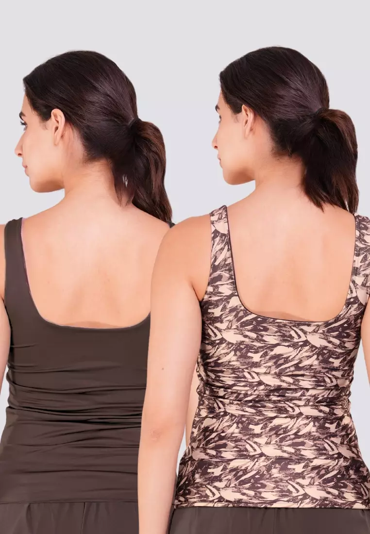 Ember Energy Tank Top with Bra Pads Activewear for Women