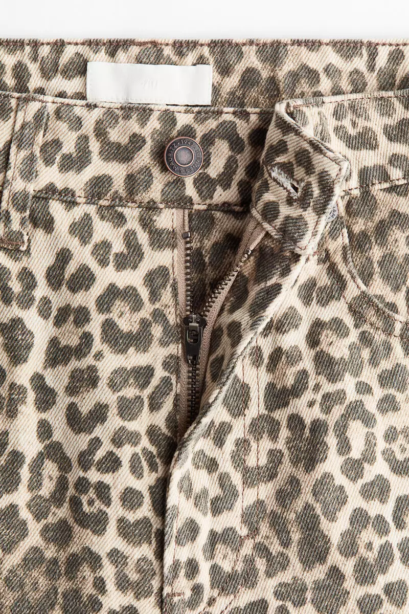 Denim Bermuda shorts