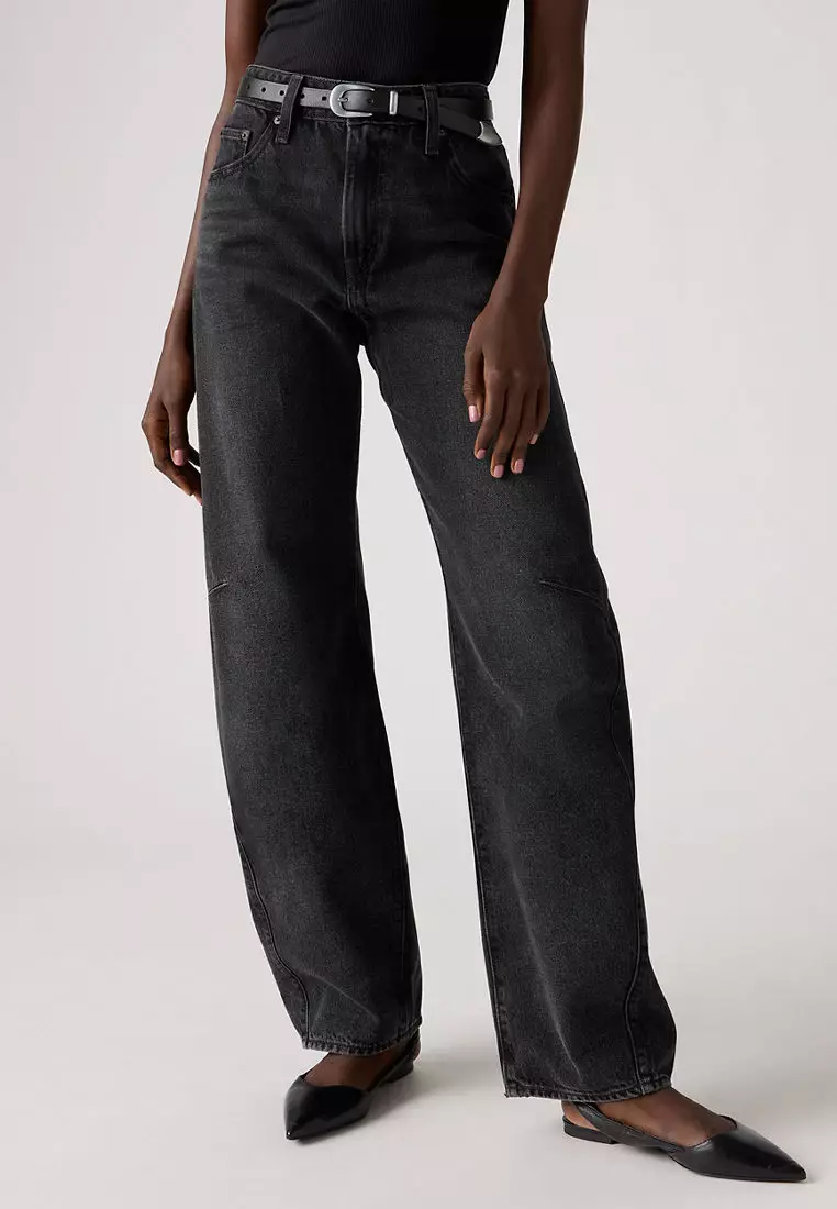 Jual Levi's Levi's® Women's Baggy Dad Barrel Jeans (0039A-0000