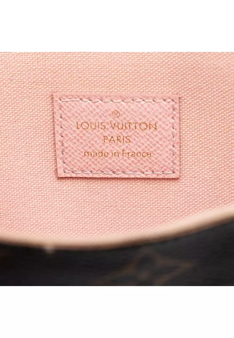 Pre-Loved Louis Vuitton Monogram Pochette Felicie Valentine Dog