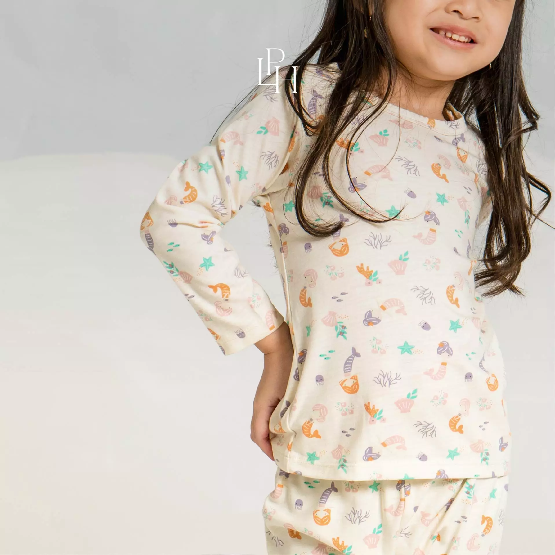 Little Palmerhaus - Little Wear Button Sleeveless Set 39.0 (Setelan Bayi Lengan Kutung / Buntung 0-12 bulan) Whale