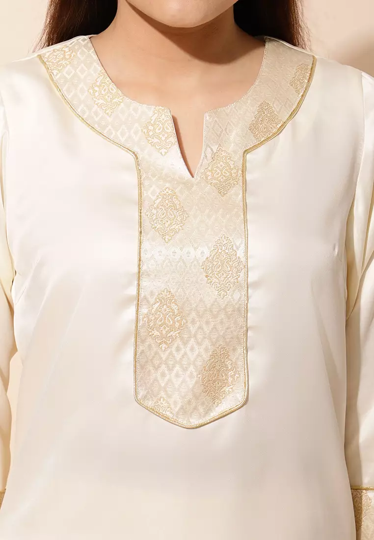 Chanira Festive Afreen Tunic-Ivory