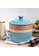 UCHII blue UCHII Premium 3in1 Cooking Soup Pot Ceramic w/ Bamboo Food Steamer 2L 8EC98HL761F2A8GS_4