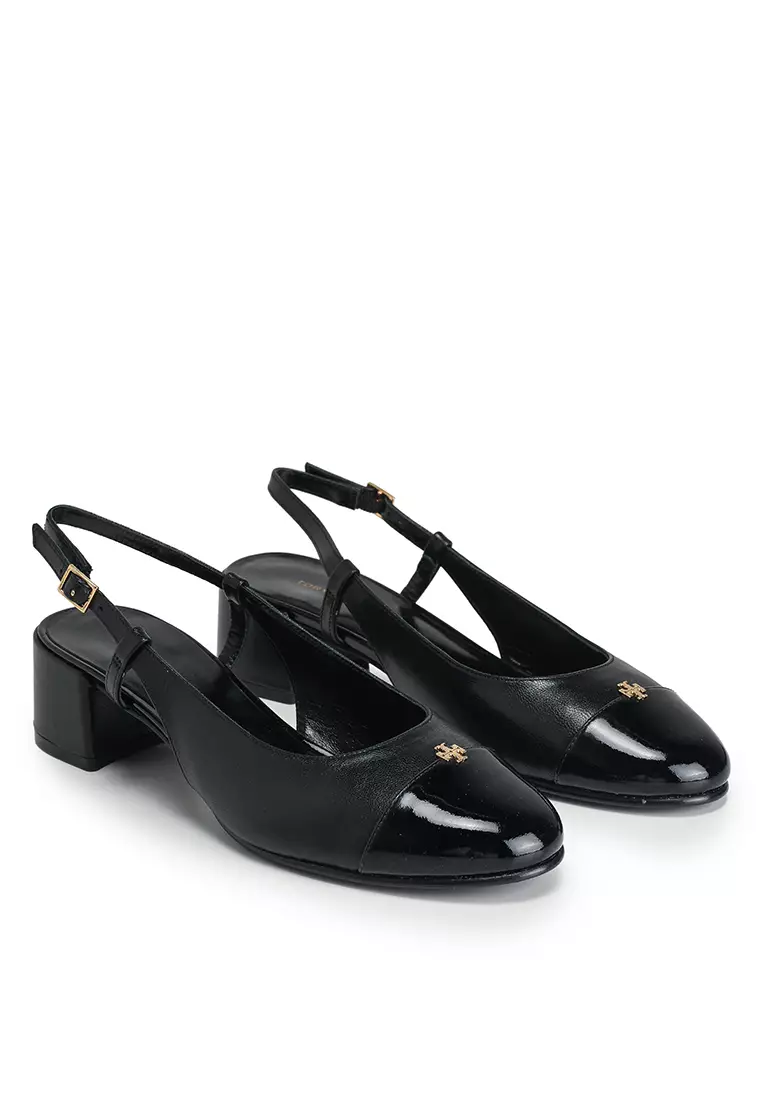 Tory Burch Cap-Toe Slingback Pump Heels (nt) 2025 Buy Tory Burch