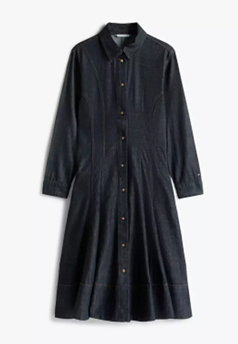 Buy Tommy Hilfiger Denim Long Sleeves Dress - TH Mainline 2026 Online |  ZALORA