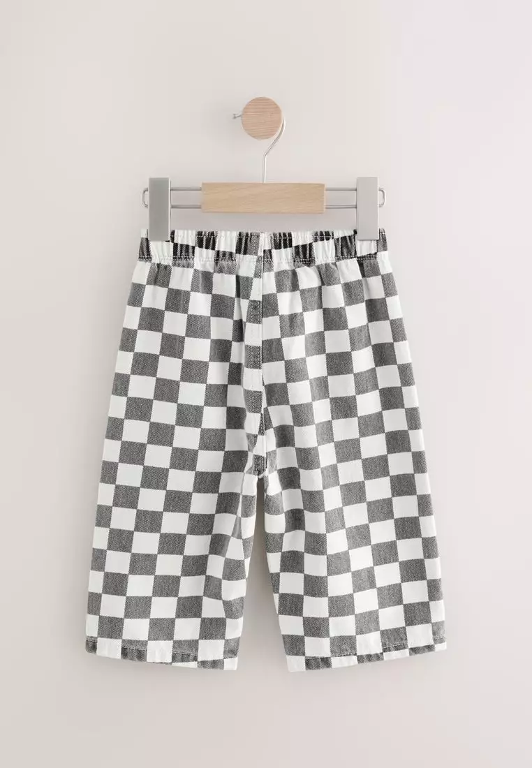Pull On Wide Trousers