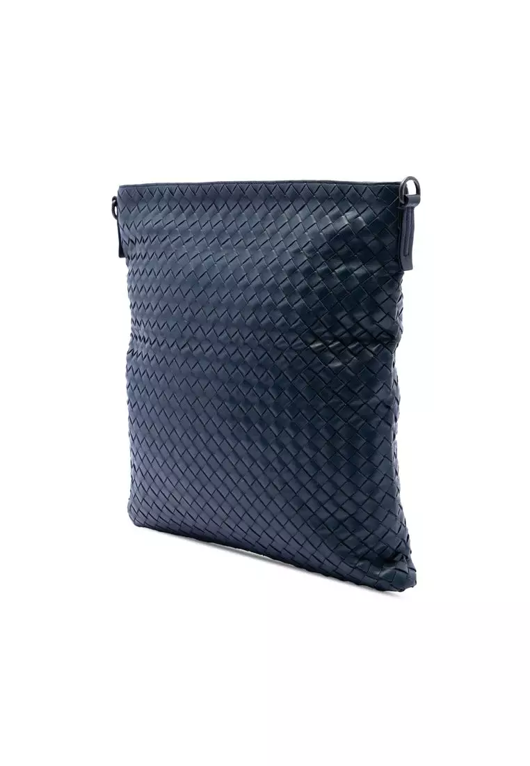 Pre-Loved Bottega Veneta Nappa Intrecciato Vn Crossbody