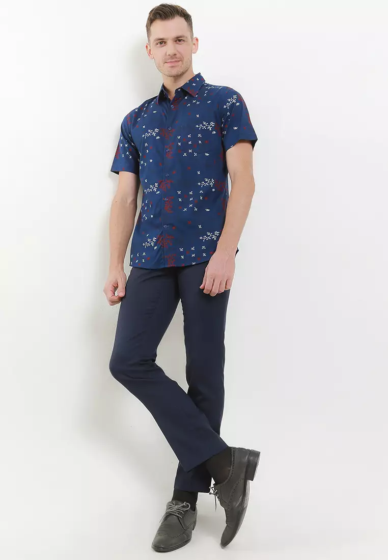 Gana Men Shirt S/S Slimfit