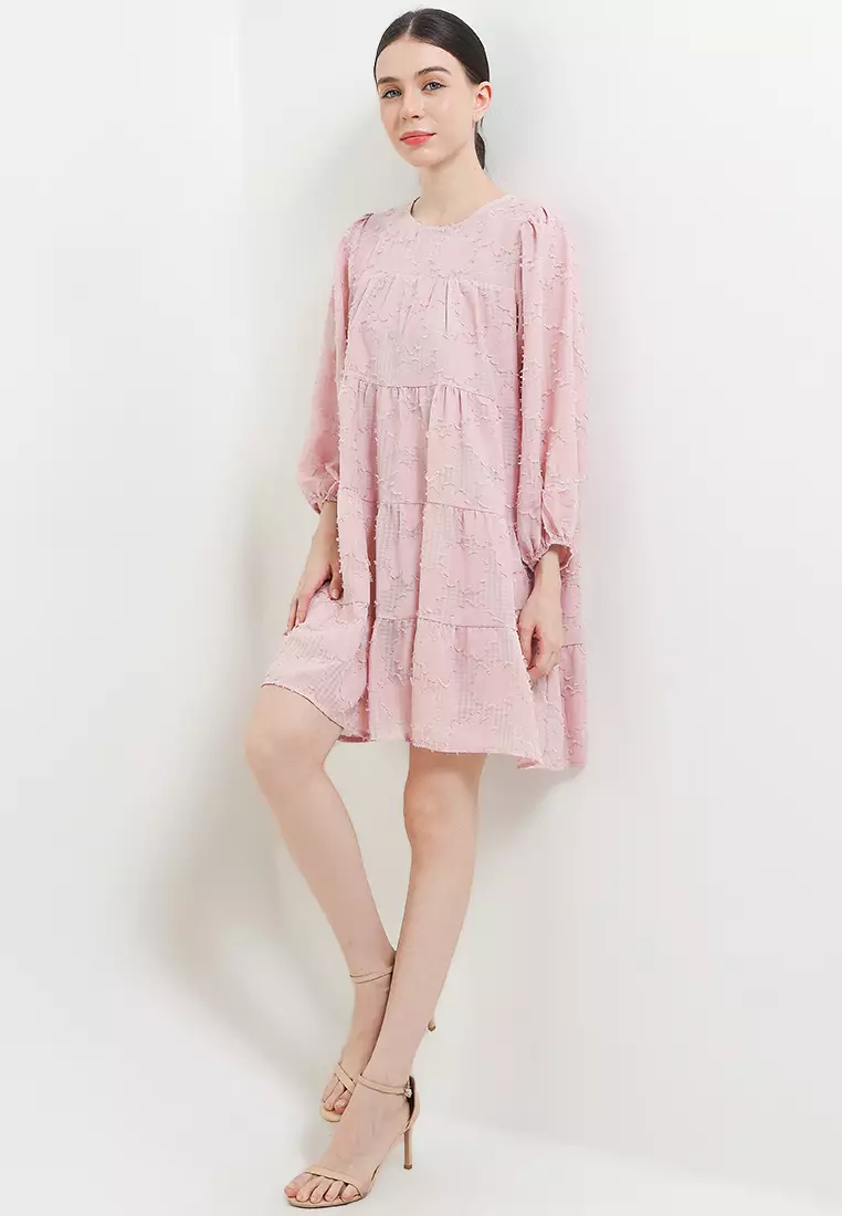 Furry Jacq Tier Dress