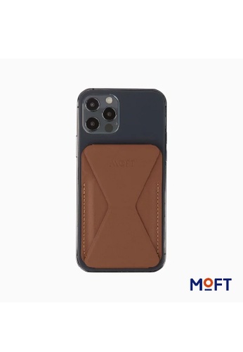 MOFT MOFT MagSafe Wallet Stand iPhone12 專用超薄隱形 磁吸手機支架(棕色) 2023 | Buy MOFT  Online | ZALORA Hong Kong