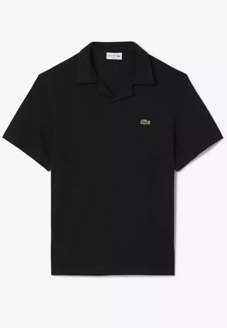 Classic Fit Cotton-Linen Polo Shirt