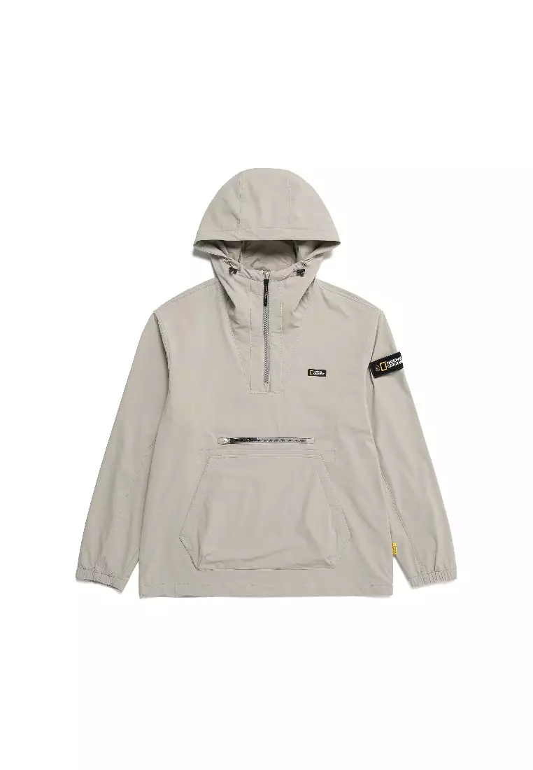 男女同款ARCHELON梭織連帽Anorak運動外套