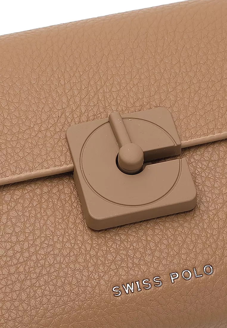 Women's Sling Bag / Crossbody Bag / Shoulder Bag (Tas Selempang Wanita / Tas Bahu Wanita) - Cokelat