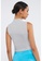 FOREVER 21 grey Ribbed Mock Neck Crop Top A663CAAC2C199FGS_3
