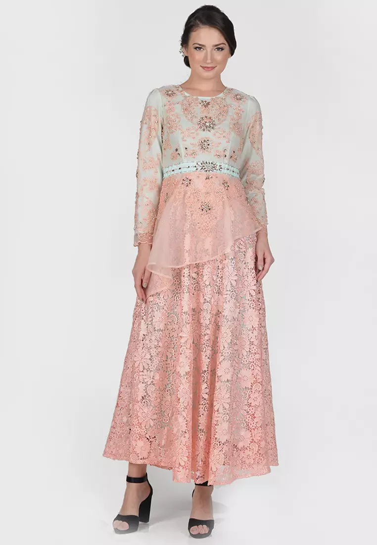 Bibiq Gamis Brokat Organza