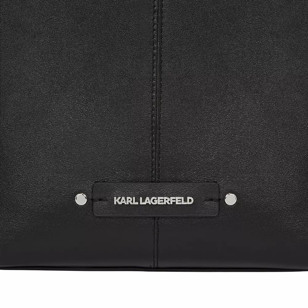 [7.7 SALEBRATION] K/Hardware Small Tote Bag Black/Nickel