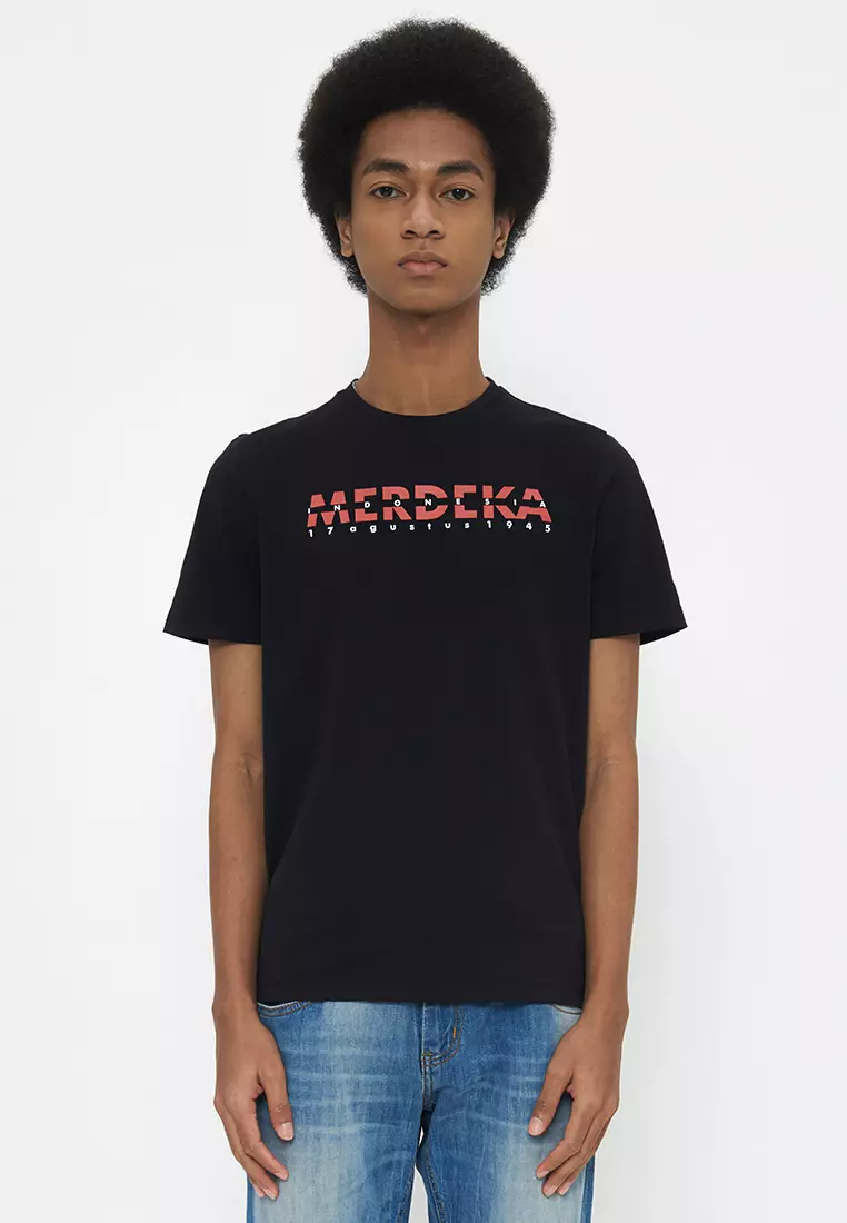 ID-SATU-Black T-Shirt SS