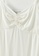 LC WAIKIKI white and beige Heart Collar Self Patterned Strap Poplin Women's Dress FA513AA3419893GS_7