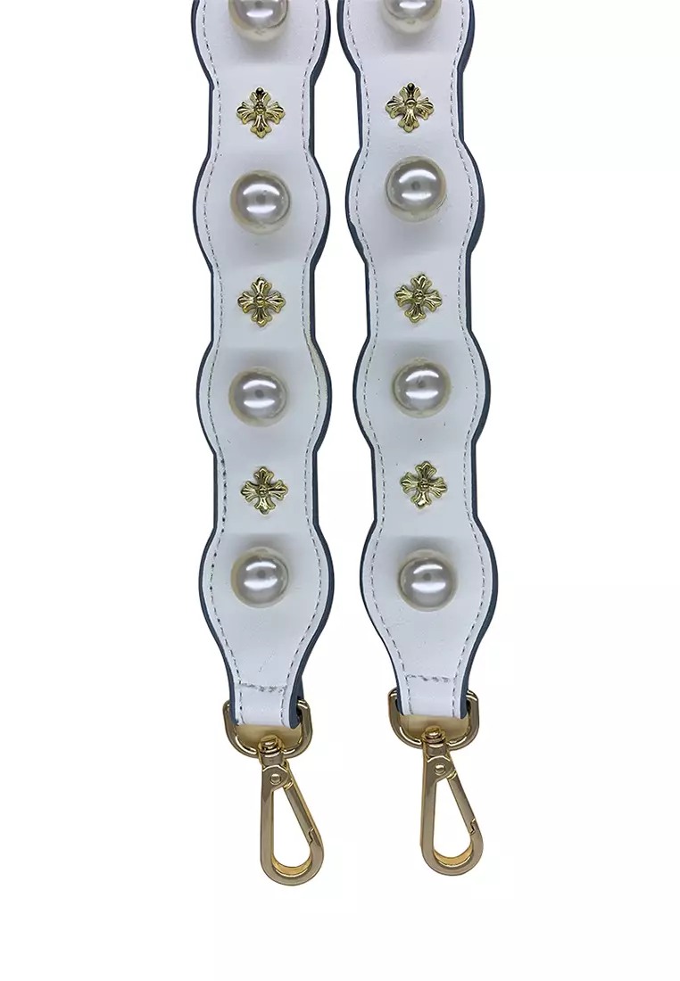 GYKACO Tali Tas Wanita (Premium) - GEMMA  White  - Fashion Strap Bag (Import)