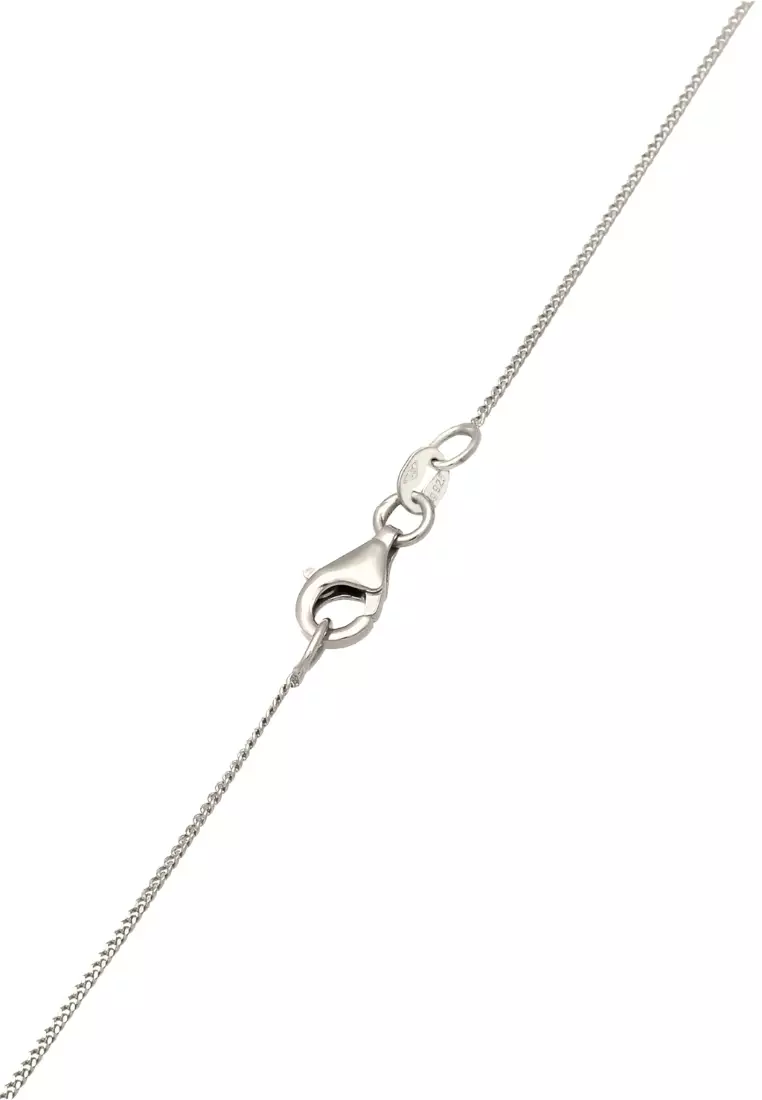 Necklace Pearls Flower Pearl White Embellished With Crystal By Swarovski®