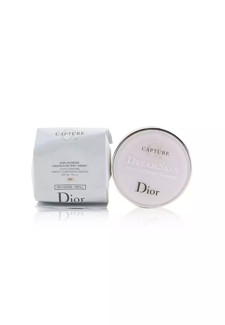 Discount on Christian Dior  shoes - SKU: Christian Dior - Capture Dreamskin Moist & Perfect Cushion Spf 50 With Extra Refill - # 000 2x15g/0.