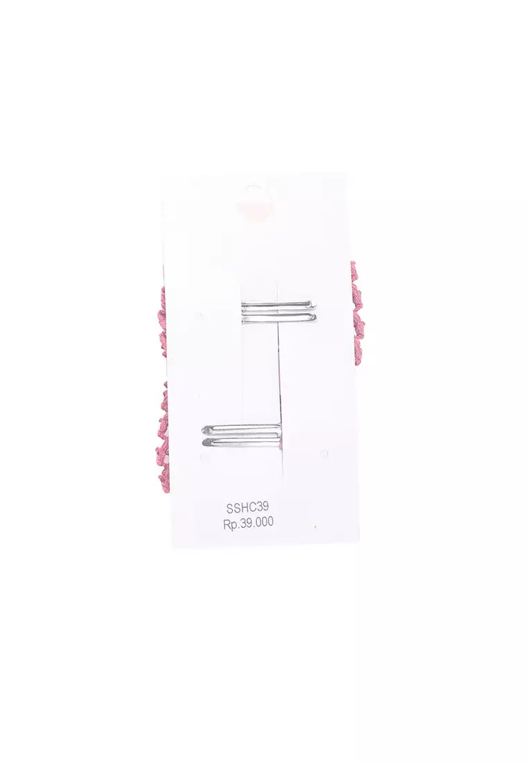 Jepit Rambut Anak Hairclip Annabelle Wine