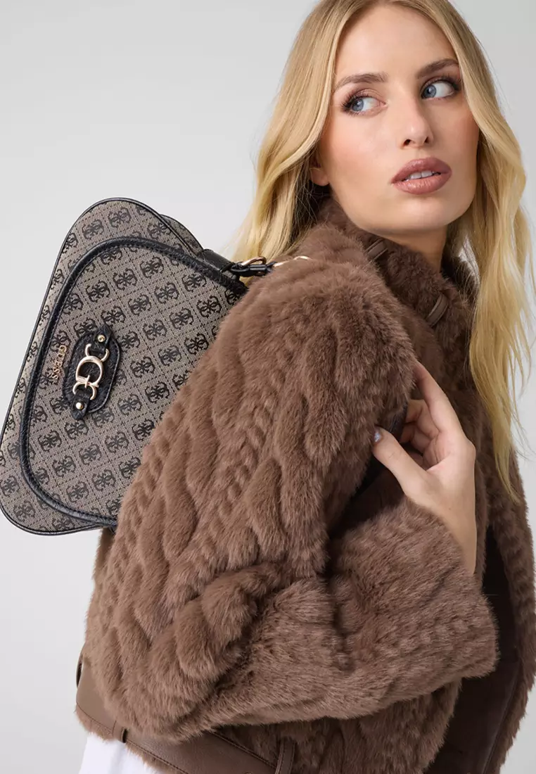 Buy Guess Samantha Flap Shoulder Bag 2026 Online | ZALORA