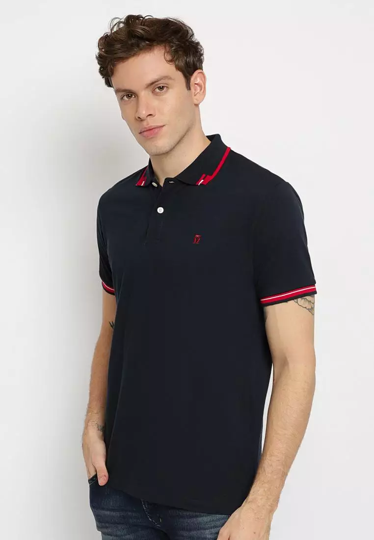 MATSUDA Kaos Polo Shirt Pria Kerah Chikuma