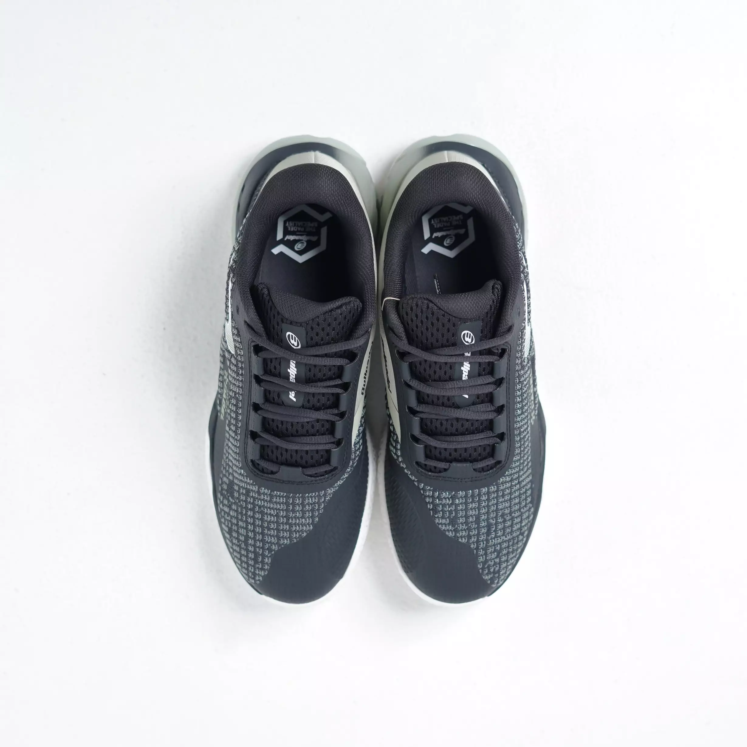 Sepatu BULLPADEL PREMIER P2 26V ANTRACITA BLACK PADEL SNEAKER 100% ORIGINAL