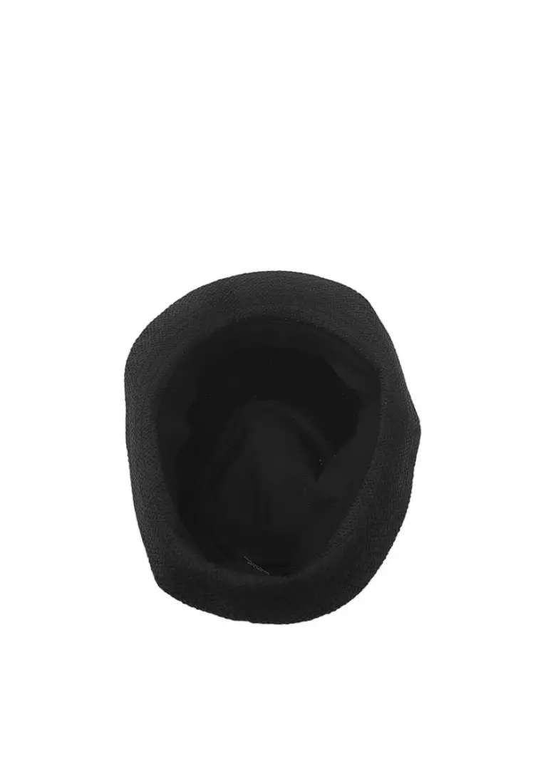 Ignacio Topi Laken Jazz Vintage Casual Hats Material Braided Polypropylene ORIGINAL - Black