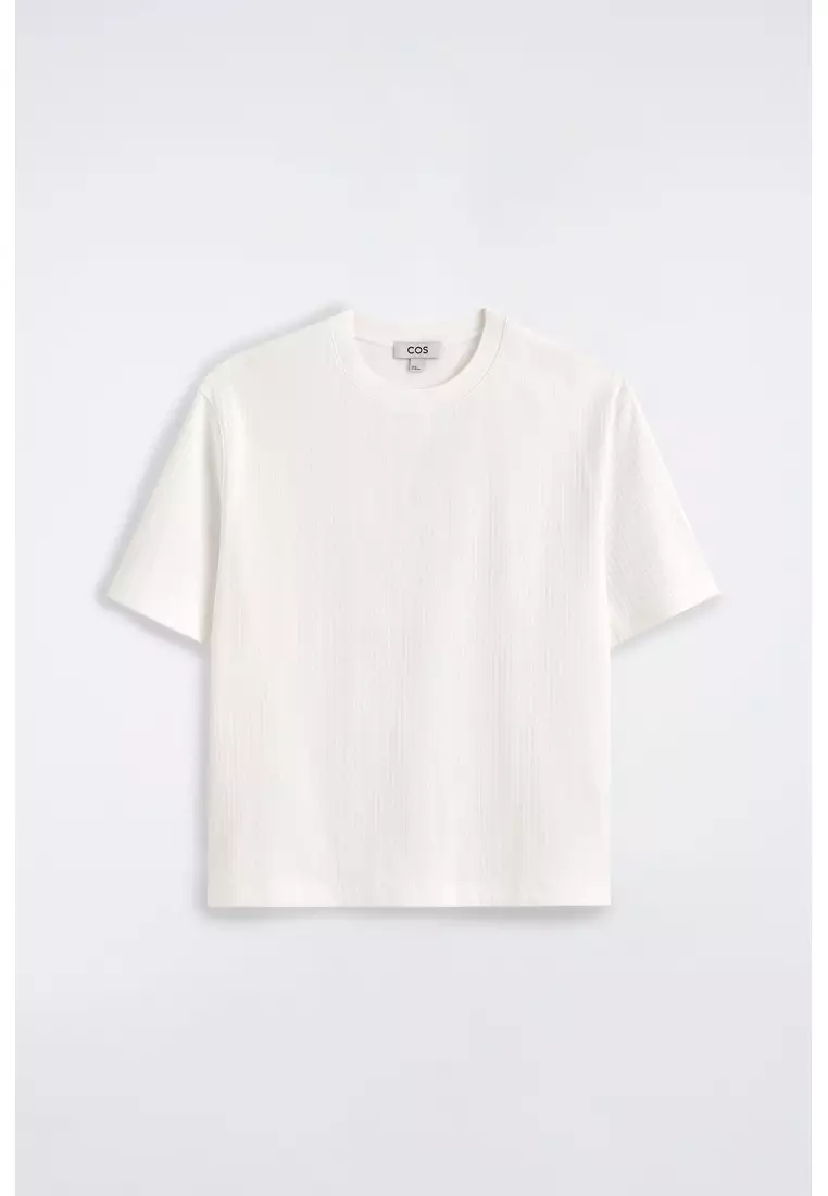 RIBBED JERSEY T-SHIRT