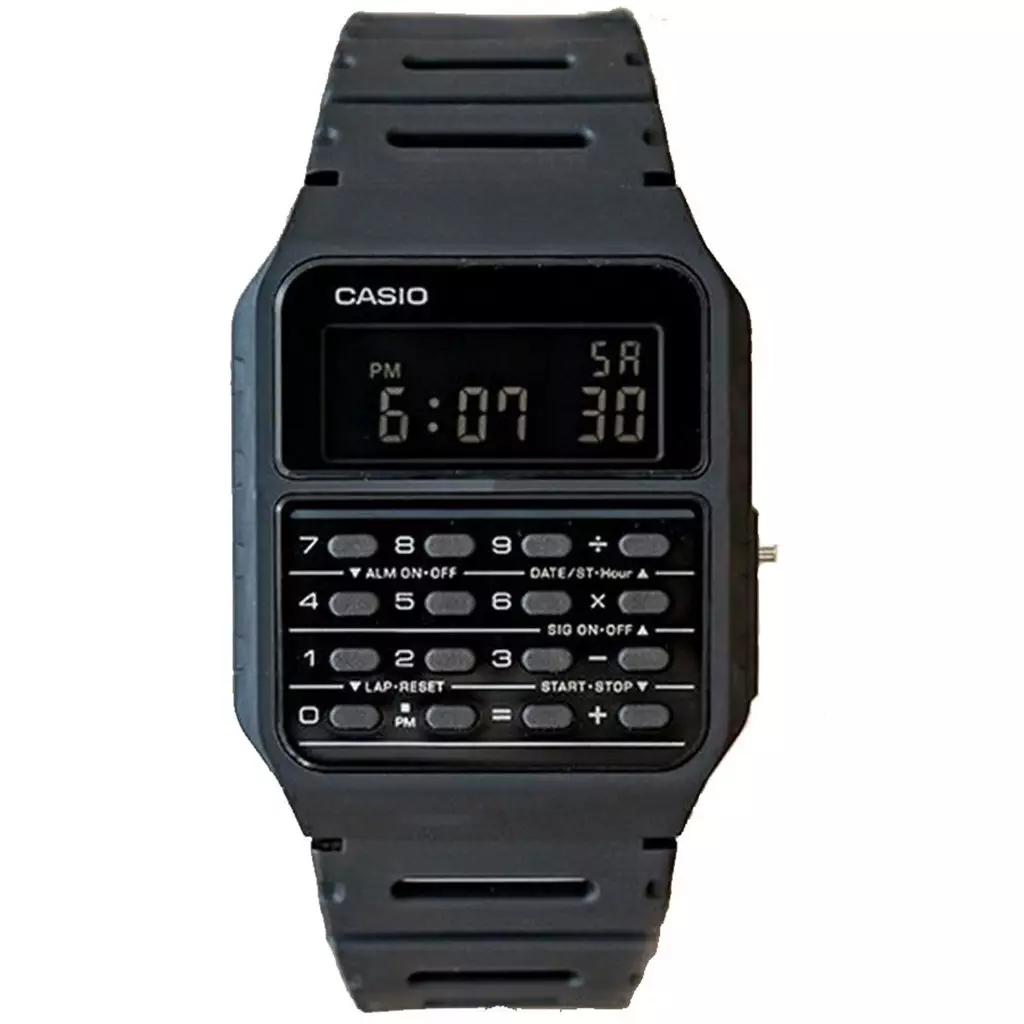 Casio Jam Tangan Pria CA-53WF-1BDF Kalkulator
