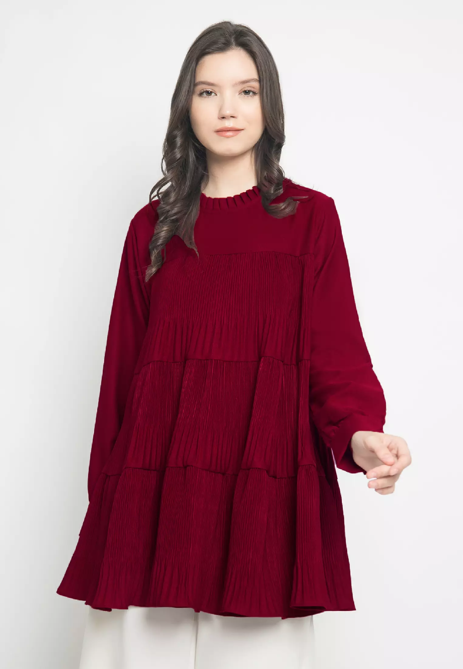Cassie Blouse - Ruby