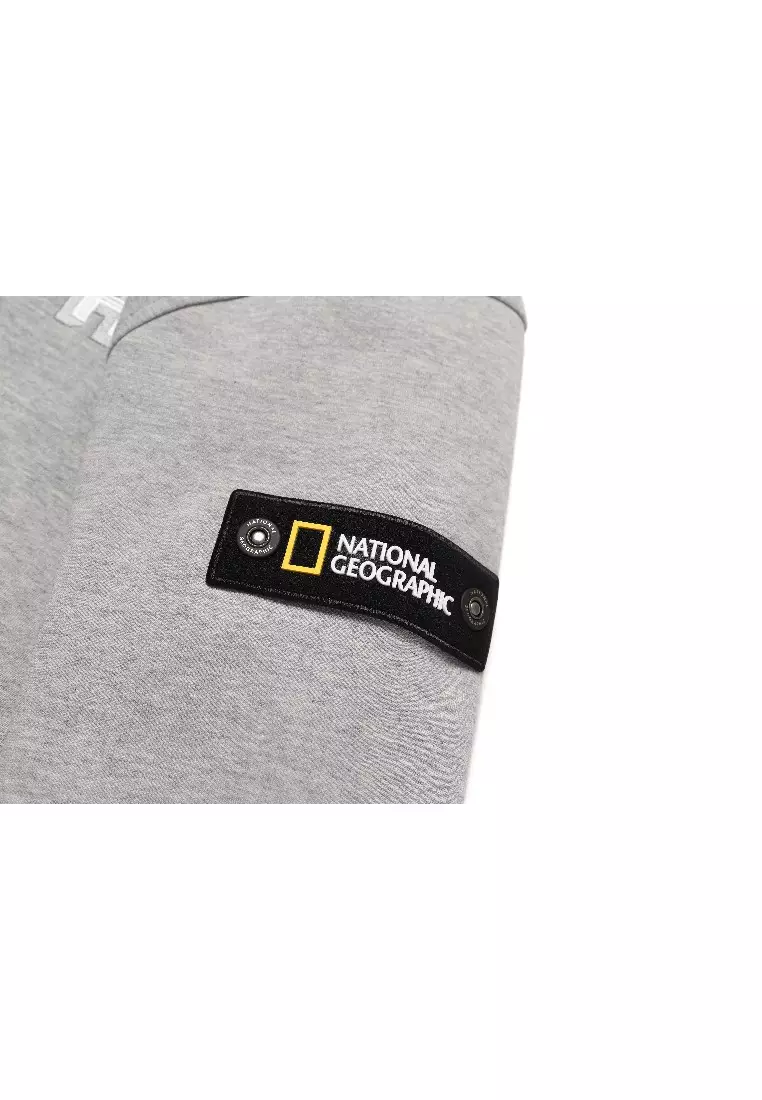 Unisex Chest Embroidery LOGO Hoodie