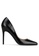 Twenty Eight Shoes black 8CM Microfiber Leather High Heel Shoes D01-y 4F340SH264A6ADGS_1