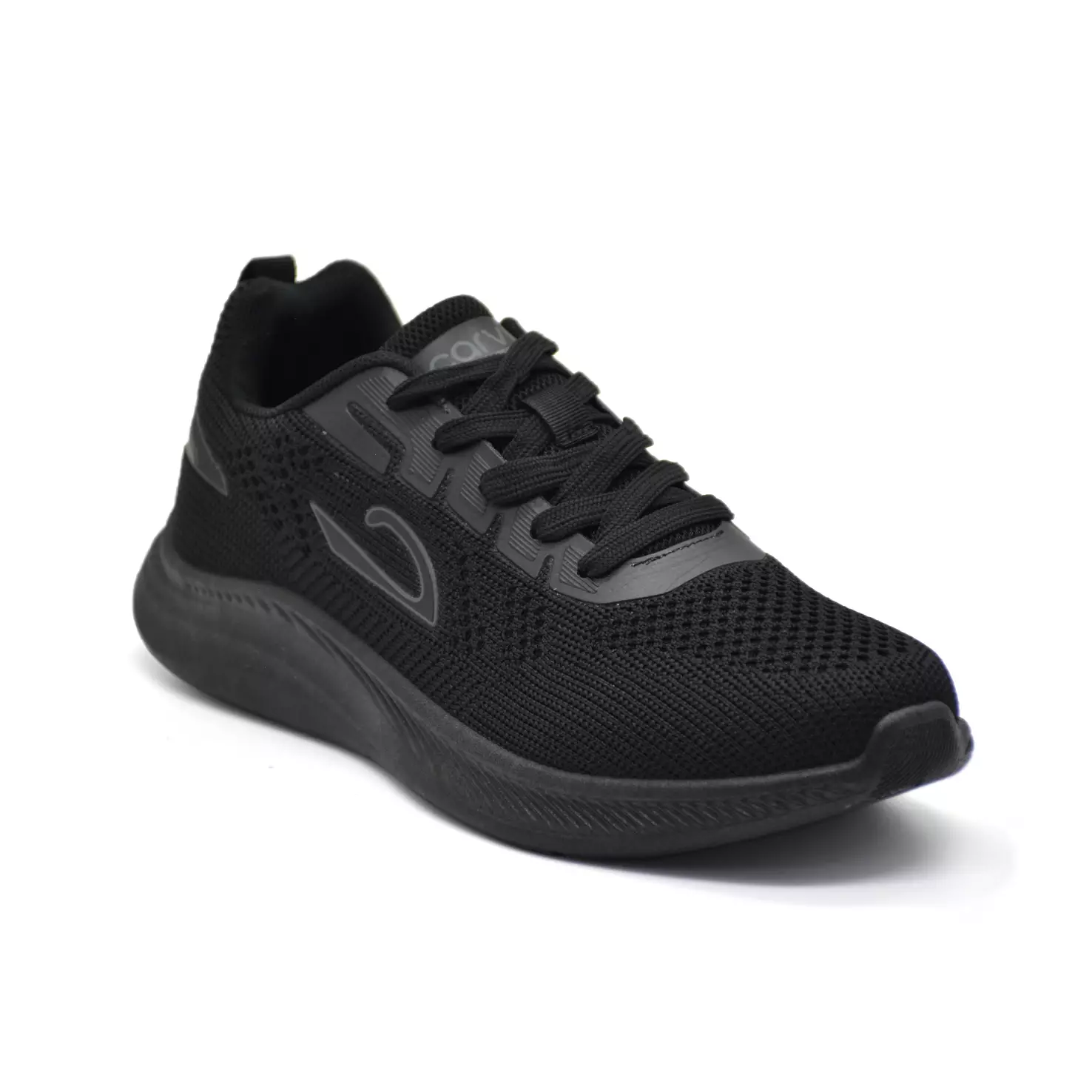 Carvil Sepatu Pria Smuller-LM Black/Black