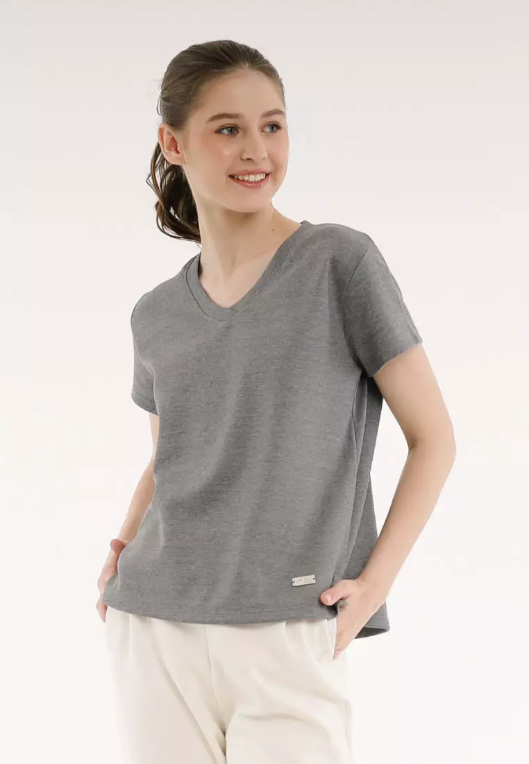 Copper Sweatshirt, Sweatshirt Wanita - Black 2 Tones