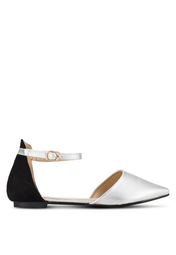 Germaine Contrast D'Orsay Flats