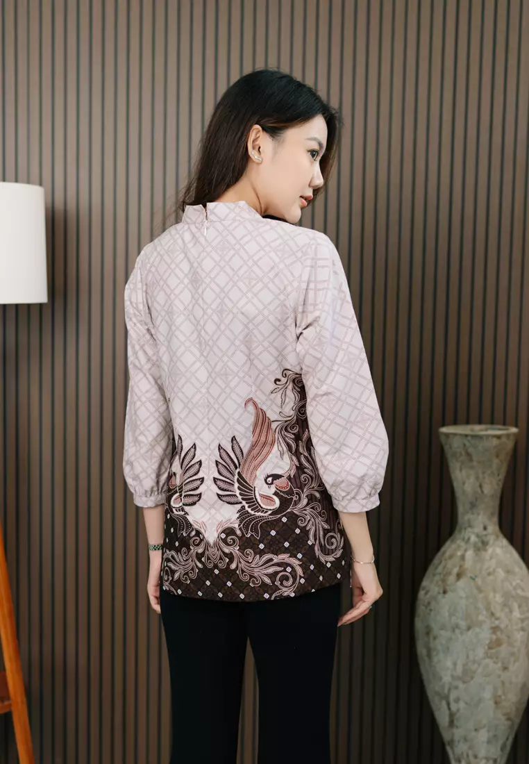 My Aksa Batik Wanita Blouse Flavia Fiore