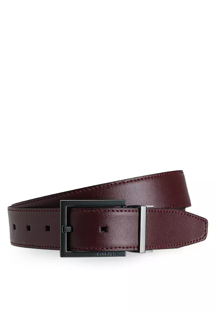 Square Buckle 32mm Reversible Belt
