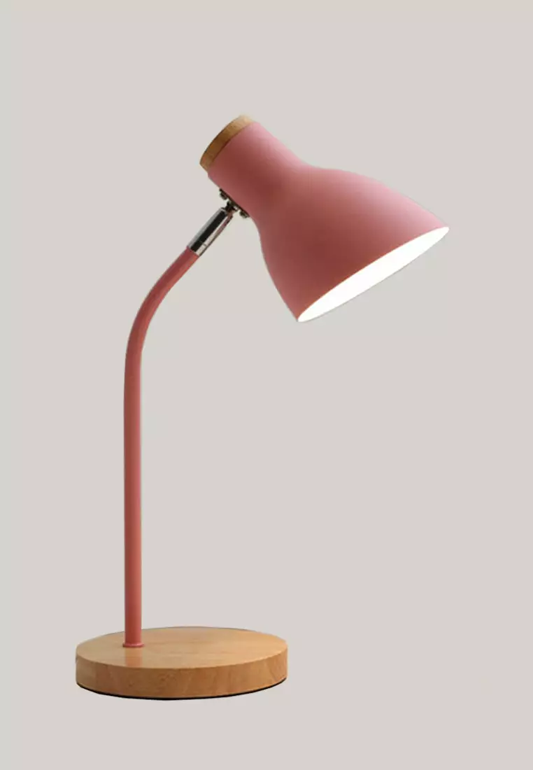 Pink deals desk lamp