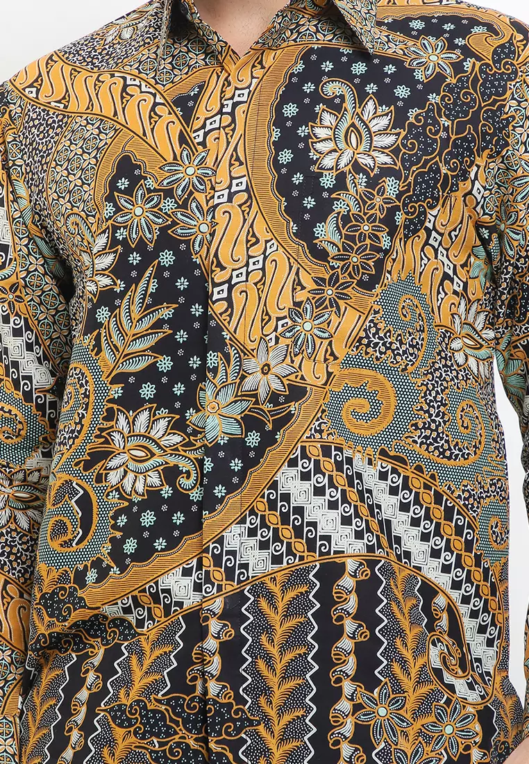 Felix Shirt Kemeja Batik Pria Panjang