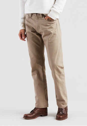 Levi's beige Levi's® 505™ Regular Fit Jeans 00505-0718 B04E3AA663F1D6GS_1