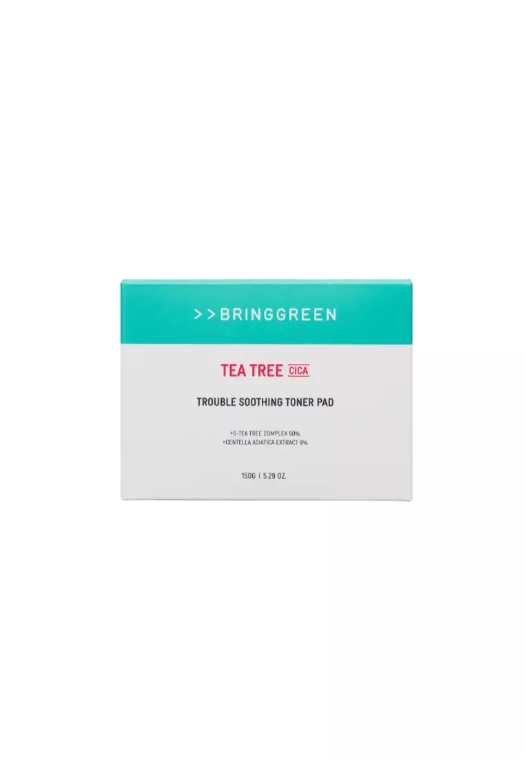 BG Tea Tree Cica Trouble Soothing Toner Pads