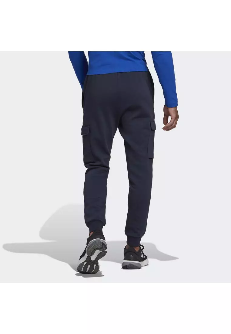 Buy Adidas Essentials Fleece Regular Tapered Cargo Joggers 2023 Online Zalora Philippines