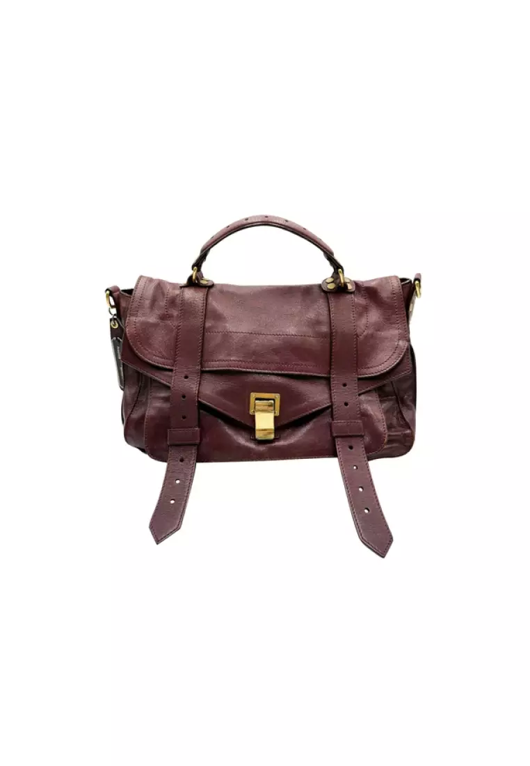 Proenza Schouler Pre Loved PROENZA SCHOULER Burgundy PS1 Medium