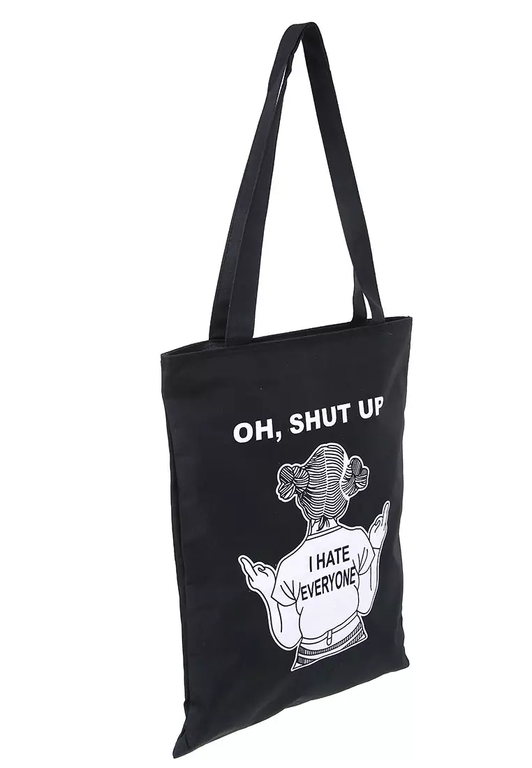 Olvia Tote Bag Woman Quality Premium - Black