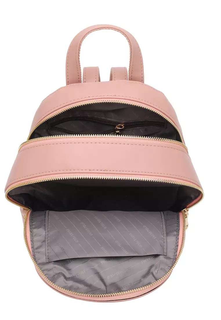 Women's Backpack (Tas Ransel Wanita & Tas Punggung Wanita) - Merah Jambu