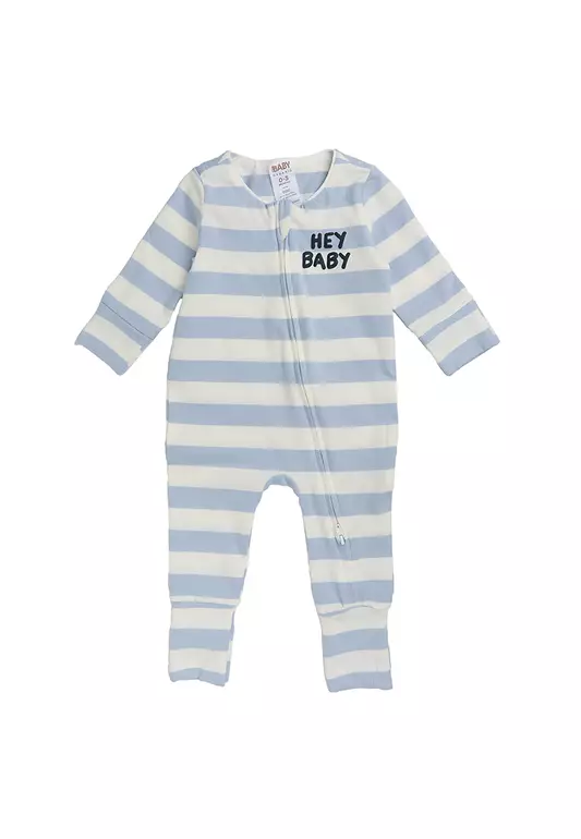 The Long Sleeves Zip Romper